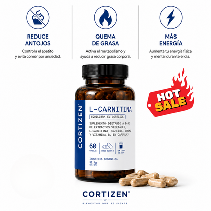 CORTIZEN | Cápsulas Adelgazantes - Quemador de Grasas