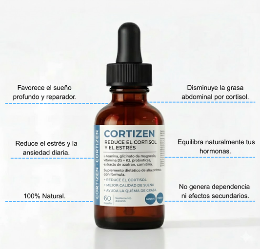 Gotas naturales contra el insomnio y el exceso del Cortisol